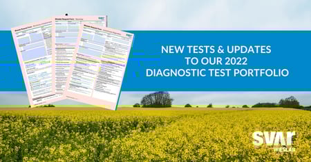 New tests & updates to our 2022 Diagnostic Test Portfolio