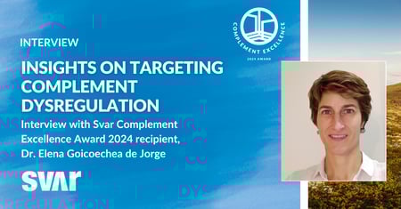 Insights on Targeting Complement Dysregulation - Dr. Elena Goicoechea de Jorge