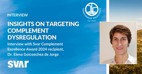 Insights on Targeting Complement Dysregulation - Dr. Elena Goicoechea de Jorge