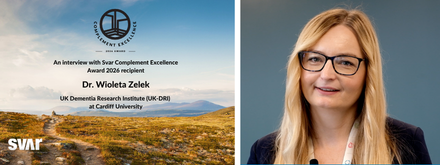 Svar Complement Excellence Award 2026 recipient Dr. Wioleta Zelek