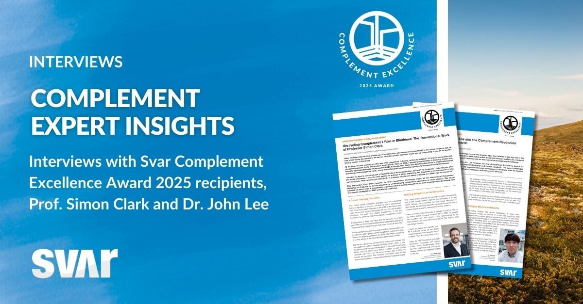 Meet the 2025 Svar Complement Excellence Award Recipients