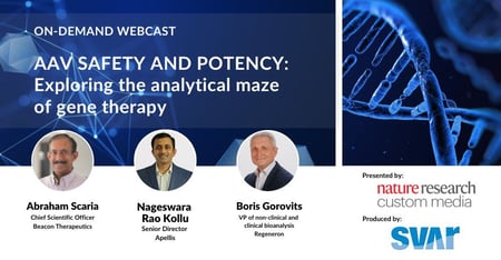 Webinar - AAV Safety and Potency: Exploring the Analytical Maze of Gene Therapy