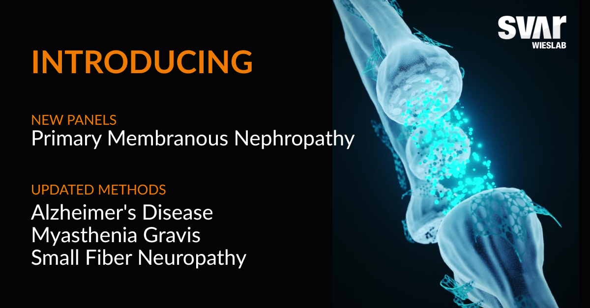 Strengthening Diagnostic Precision: New Additions and Updates to the Wieslab Portfolio