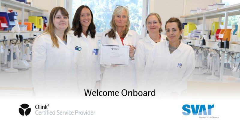 Svar becomes first CRO certified for Olink Proteomics Services in the Nordics!