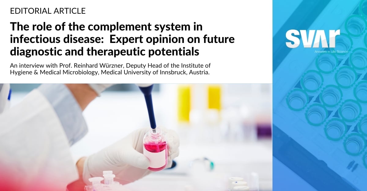The Role of the Complement System in Infectious Disease: Expert Opinion on Future Diagnostic and Therapeutic Potentials