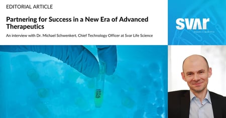 Partnering for Success in a New Era of Advanced Therapeutics