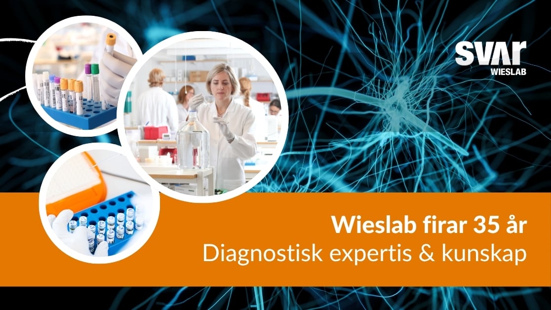 Wieslab firar 35 år av diagnostisk expertis och kunskap