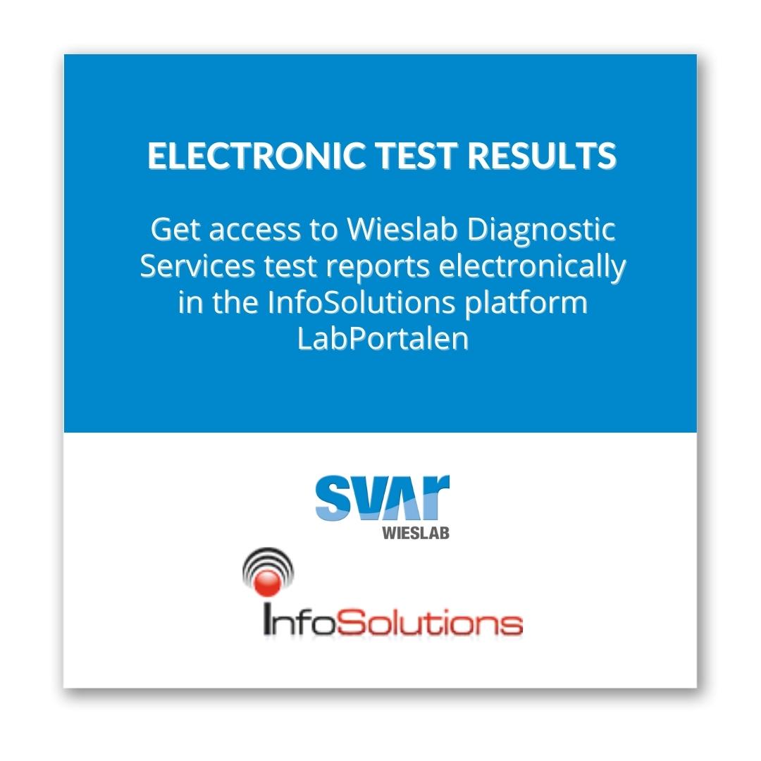 electronic test results