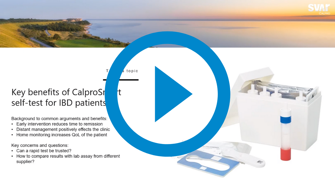 Key benefits of CalproSmart self-test