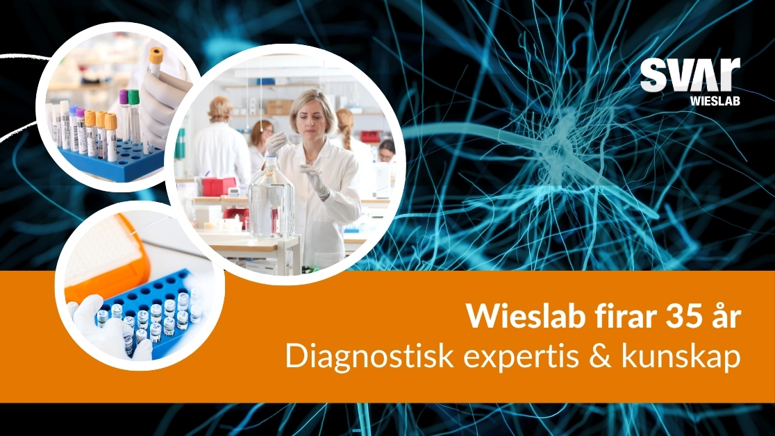 Wieslab firar 35 år av diagnostisk expertis och kunskap