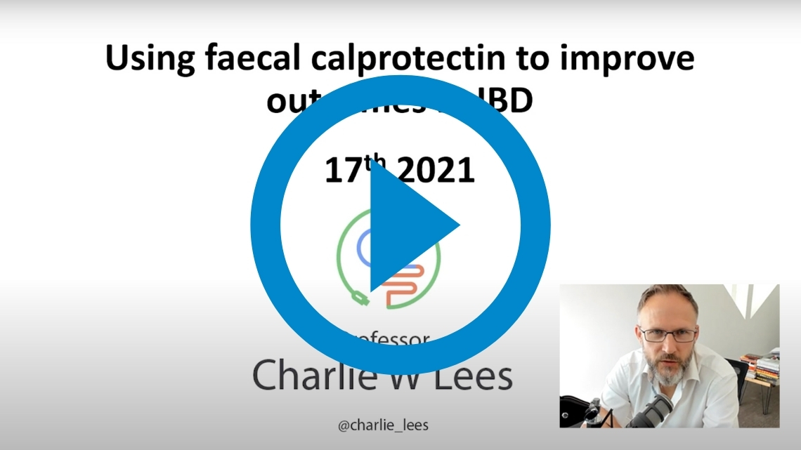 Charlie Lees webinar about IBD